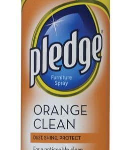 Pledge Orange Scent Furniture Polish 9.7 oz Spray