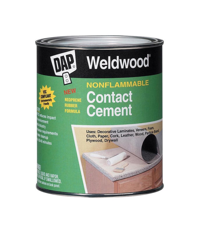 DAP Weldwood High Strength Synthetic Rubber Contact Cement 1 Gal PaintPlace New York