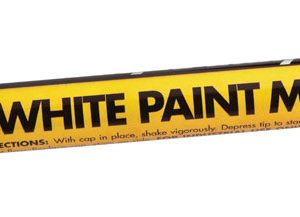 Forney White Valve Tip Paint Marker 1 pk