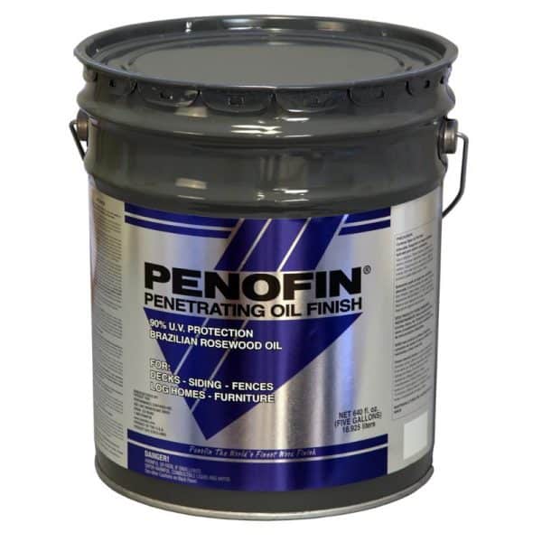 Penofin Semi-Transparent Chestnut Oil-Based Penetrating Wood Stain 5 gal