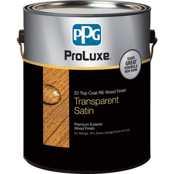ProLuxe Transparent Satin Cedar Alkyd Wood Finish 1 gal