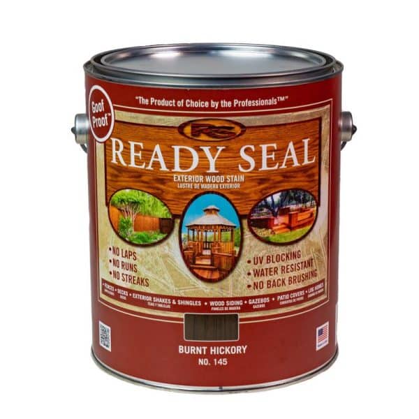 Ready Seal Goof Proof Semi-Transparent Burnt Hickory Oil-Based Penetrating Wood Stain/Sealer 1 gal