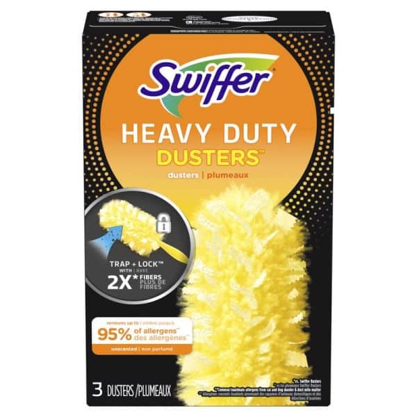 Swiffer Dusters Fiber Heavy Duty Duster Refill 3 pk