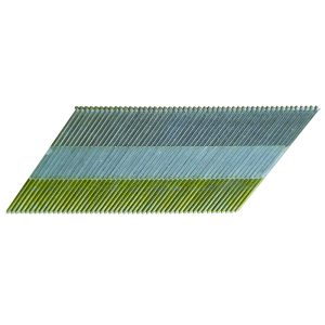 Metabo HPT 2-1/2 in. 15 Ga. Angled Strip Electro Galvanized Finish Nails 1000 pk