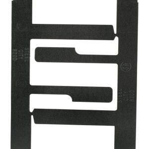 Steel City Rectangle Galvanized Steel Switch Box Supports Silver