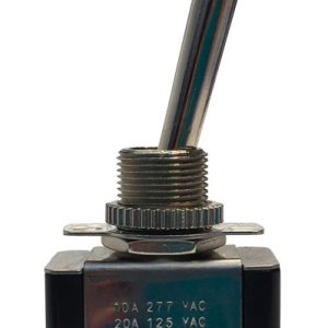 Gardner Bender 10 amps Toggle Switch Black/Silver 1 pk