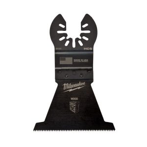 Milwaukee 2-1/2 in. L X 2-1/2 in. W High Carbon Steel Open-Lok Oscillating Blade Wood 3 pk