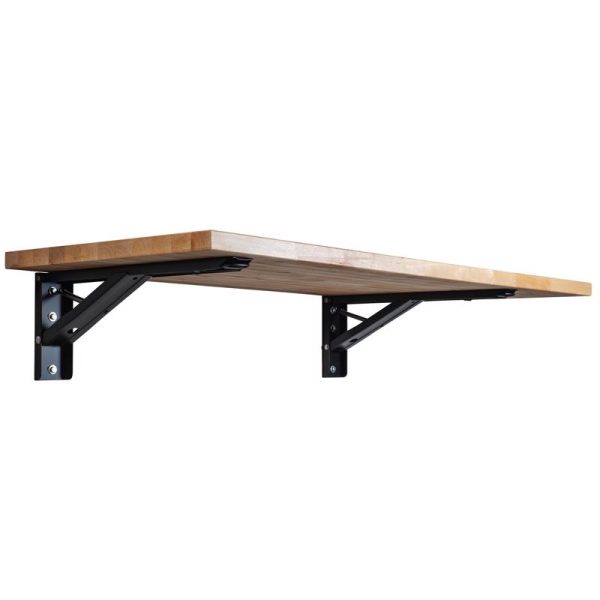 The Quick Bench 48 in. L X 20 in. W Stationary Folding Work Table 500 lb. cap.