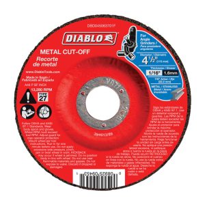 Diablo 4-1/2 in. D X 7/8 in. Aluminum Oxide Metal Cut-Off Disc 1 pk