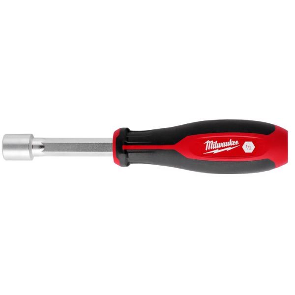 Milwaukee 1/2 in. SAE Hollow Shaft Nut Driver 7 in. L 1 pc
