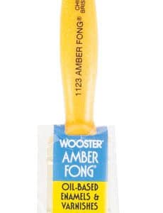 Wooster Amber Fong 1 in. Flat Paint Brush