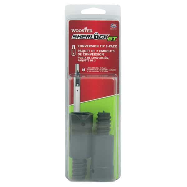 Wooster Sherlock .5 in. D Plastic Extension Pole Conversion Tips Black