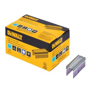 DEWALT 3/4 in. W X 1 in. L 18 Ga. Insulated Crown Cable Staples 540 pk