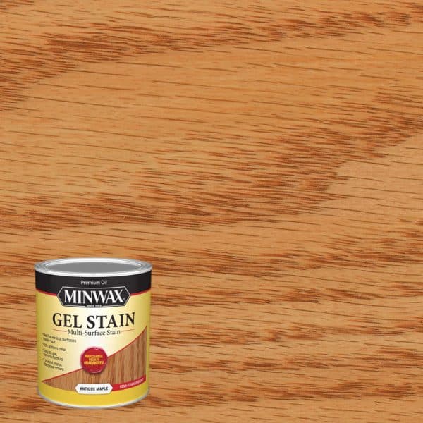 Minwax Gel Stain Semi-Transparent Antique Maple Oil-Based Gel Stain 1 qt