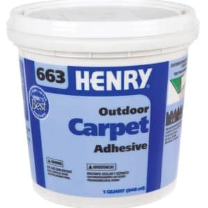 Henry 663 Outdoor Carpet High Strength Paste Adhesive 1 qt