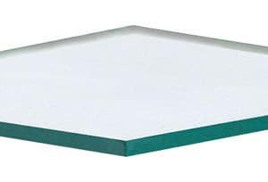 Aetna Glass Clear Single Glass Float Sheet 16 in. W X 12 in. L X 2.5 mm