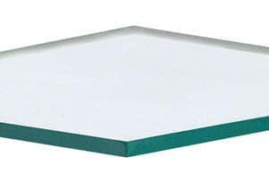 Aetna Glass Clear Single Glass Float Sheet 24 in. W X 18 in. L X 2.5 mm