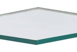 Aetna Glass Clear Single Glass Float Sheet 30 in. W X 24 in. L X 2.5 mm