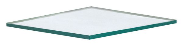 Aetna Glass Clear Double Glass Float Sheet 36 in. W X 24 in. L X 3.0 mm