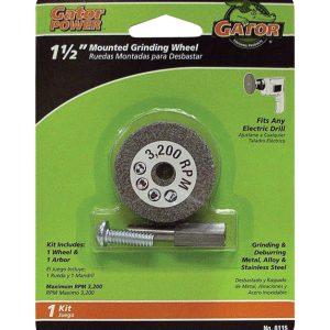 Gator 1-1/2 in. D X 1/4 in. in. Grinding Wheel
