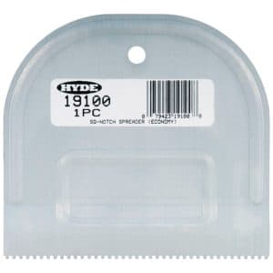 Hyde Value Series 0.63 in. H X 4.8 in. W X 4.8 in. L Steel Spreaders Notch 1 pk