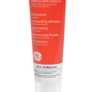 GE Lexan Clear Silicone Flexible Sealant 2.8 oz