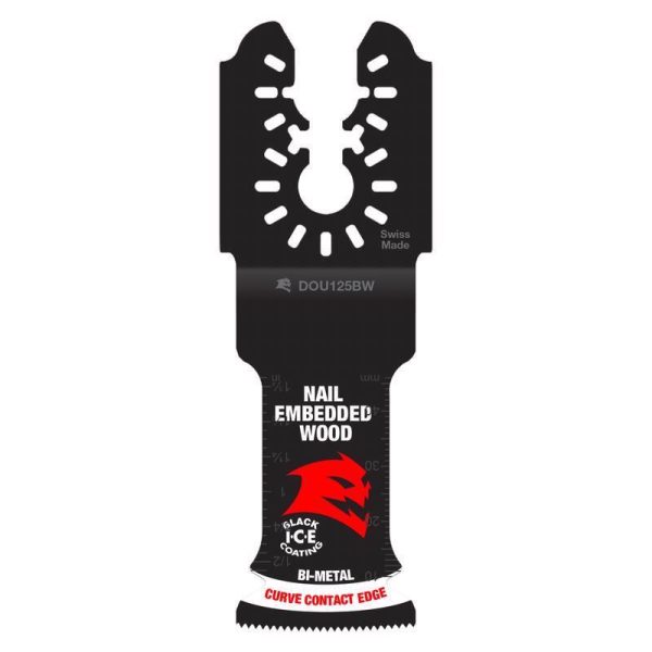 Diablo 1-1/4 in. W Bi-Metal Oscillating Blade Nail-Embedded Wood 3 pk