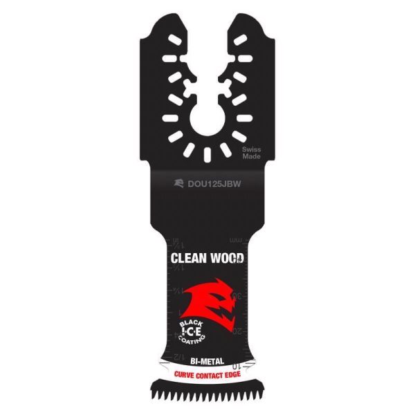 Diablo 1-1/4 in. W Bi-Metal Oscillating Blade Clean Wood 3 pk