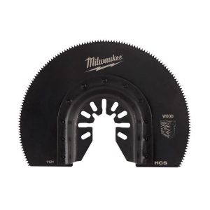 Milwaukee Open-Lok 2.61 in. L X 3-1/2 in. W High Carbon Steel Segment Blade Wood 1 pk