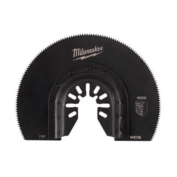 Milwaukee Open-Lok 2.61 in. L X 3-1/2 in. W High Carbon Steel Segment Blade Wood 1 pk