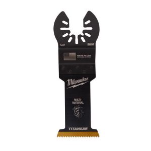 Milwaukee 1-3/8 in. W Bi-Metal Open-Lok Oscillating Blade Multi-Material 1 pk