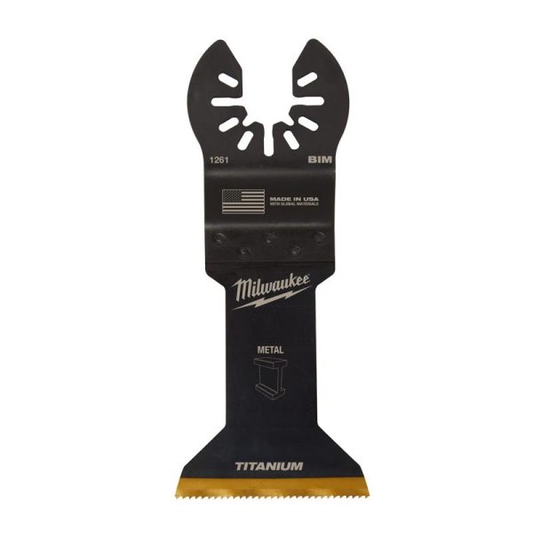 Milwaukee 1-3/4 in. W Bi-Metal Open-Lok Oscillating Blade Multi-Material 10 pk