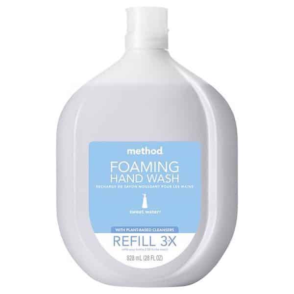 Method Sweet Water Scent Antibacterial Foam Hand Soap Refill 28 oz