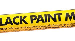Forney Black Valve Tip Paint Marker 1 pk