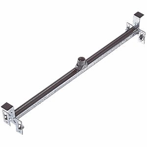 Steel City Rectangle Steel Adjustable Bar Hanger Silver