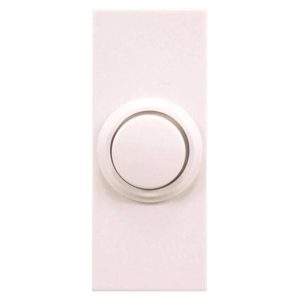 Heath Zenith Plastic Wireless Pushbutton Doorbell