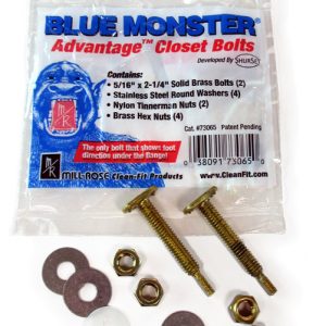 Blue Monster Closet Bolts
