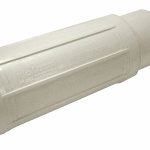 NDS Pro-Span Schedule 40 3/4 in. Hub each X 3/4 in. D Spigot PVC Repair Coupling 1 pk