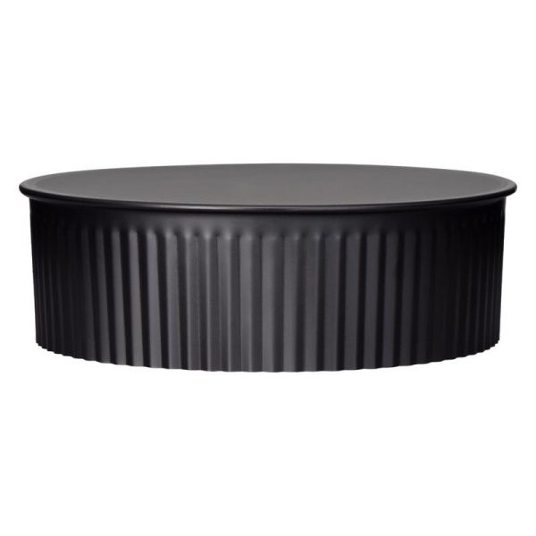 Imperial 7 in. D Steel Crimped Pipe End Cap