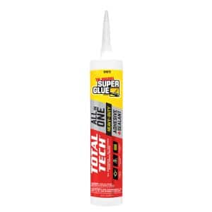 The Original Super Glue Total Tech Construction Adhesive Sealant 9.8 oz