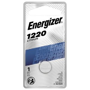Energizer Lithium Coin 1220 3 V 40 Ah Glucose/Heart Rate Monitor Battery 1 pk