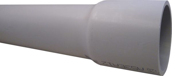 Cantex 1-1/4 in. D X 10 ft. L PVC 40 schedule Electrical Conduit For Rigid