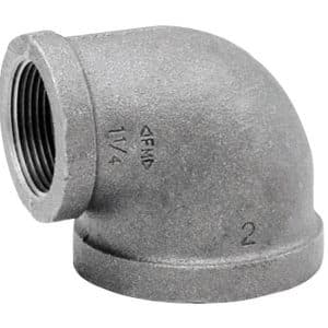 Anvil 3/4 in. FPT X 1/2 in. D FPT Galvanized Malleable Iron Elbow