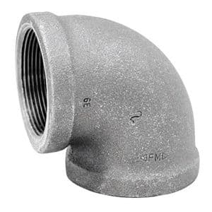 Anvil 1 in. FPT X 1 in. D FPT Galvanized Malleable Iron Elbow