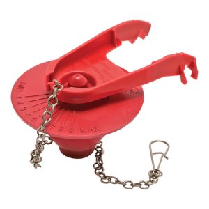 Fluidmaster PerforMAX Toilet Flapper Red Microban