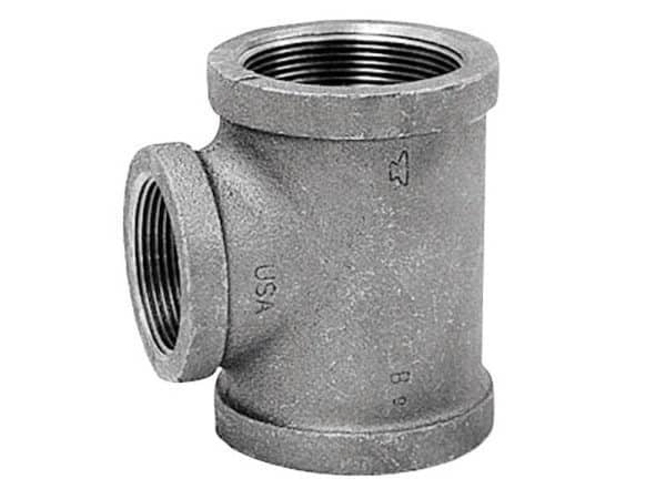 Anvil 1/2 in. FPT X 3/4 in. D FPT 3/4 in. D FPT Galvanized Malleable Iron Reducing Tee