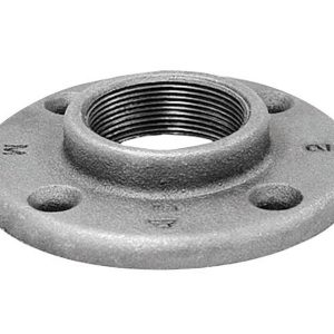 Anvil 1/2 in. FPT Black Malleable Iron Floor Flange
