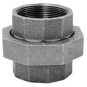 Anvil 1/2 in. FPT X 1/2 in. D FPT Black Malleable Iron Union