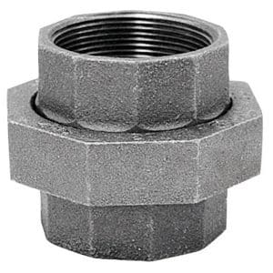 Anvil 3/4 in. FPT X 3/4 in. D FPT Black Malleable Iron Union