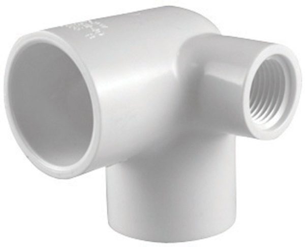 Charlotte Pipe Schedule 40 1 in. Slip X 1 in. D Slip PVC Side Outlet Elbow